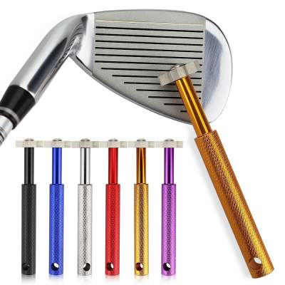 Sports Accessories 6 Blade Golf Iron & Wedge Club Face Tool Sharpener Cleaner For V U Square